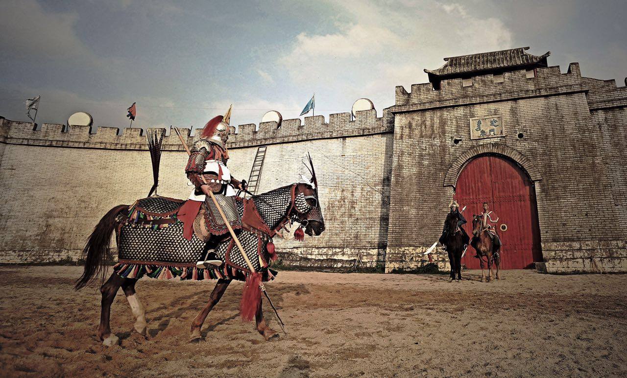 Cathay Armory - General Li of the Ming Empire engaged in a...