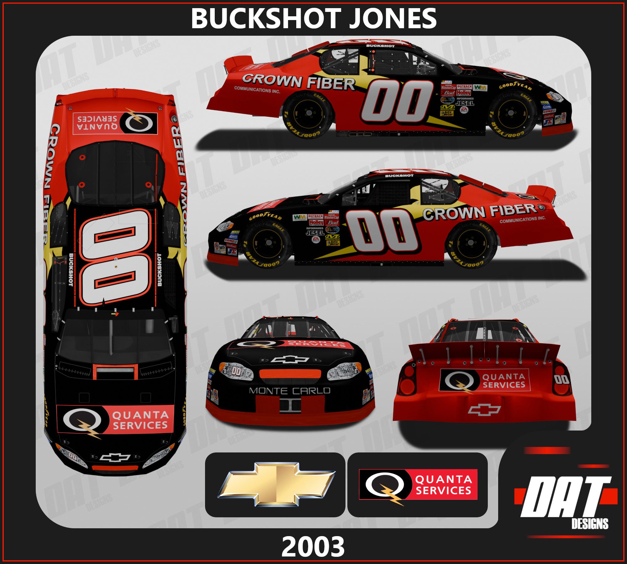 DAT - Chip Ganassi Racing #42 Dodge Jamie McMurray (R) - Havoline