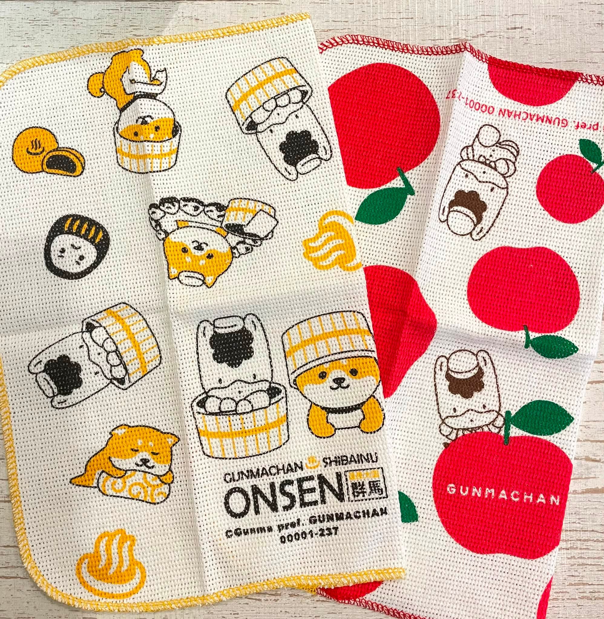 ⭐️オススメ商品のご紹介⭐️ ネームハンドタオル ¥660(税込) ラバー