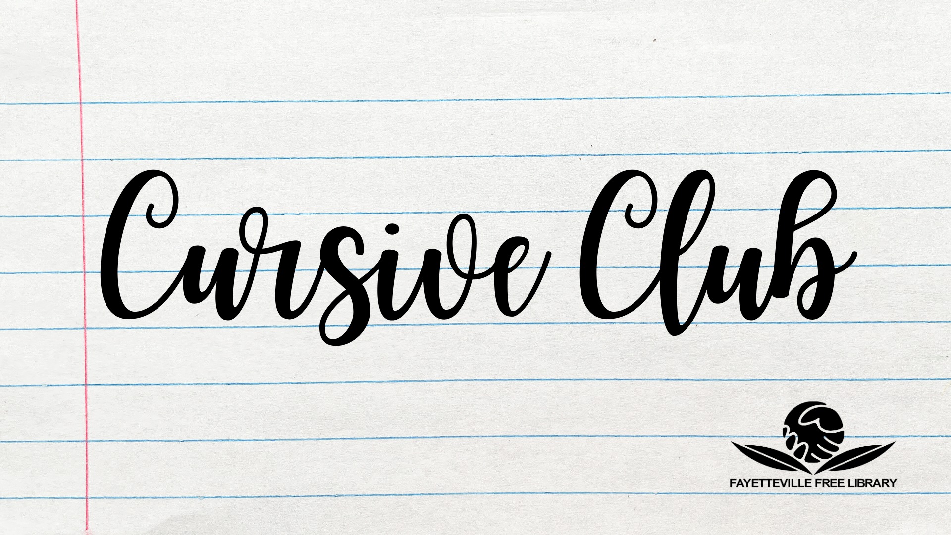 Cursive Club (Grades 5-8)