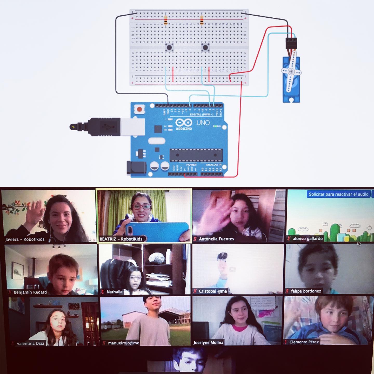 RobotiKids - Taller de Arduino II 👧🏻👦🏻👩🏻‍💻 . 👦🏻👧🏻Hoy los niños y niñas ...