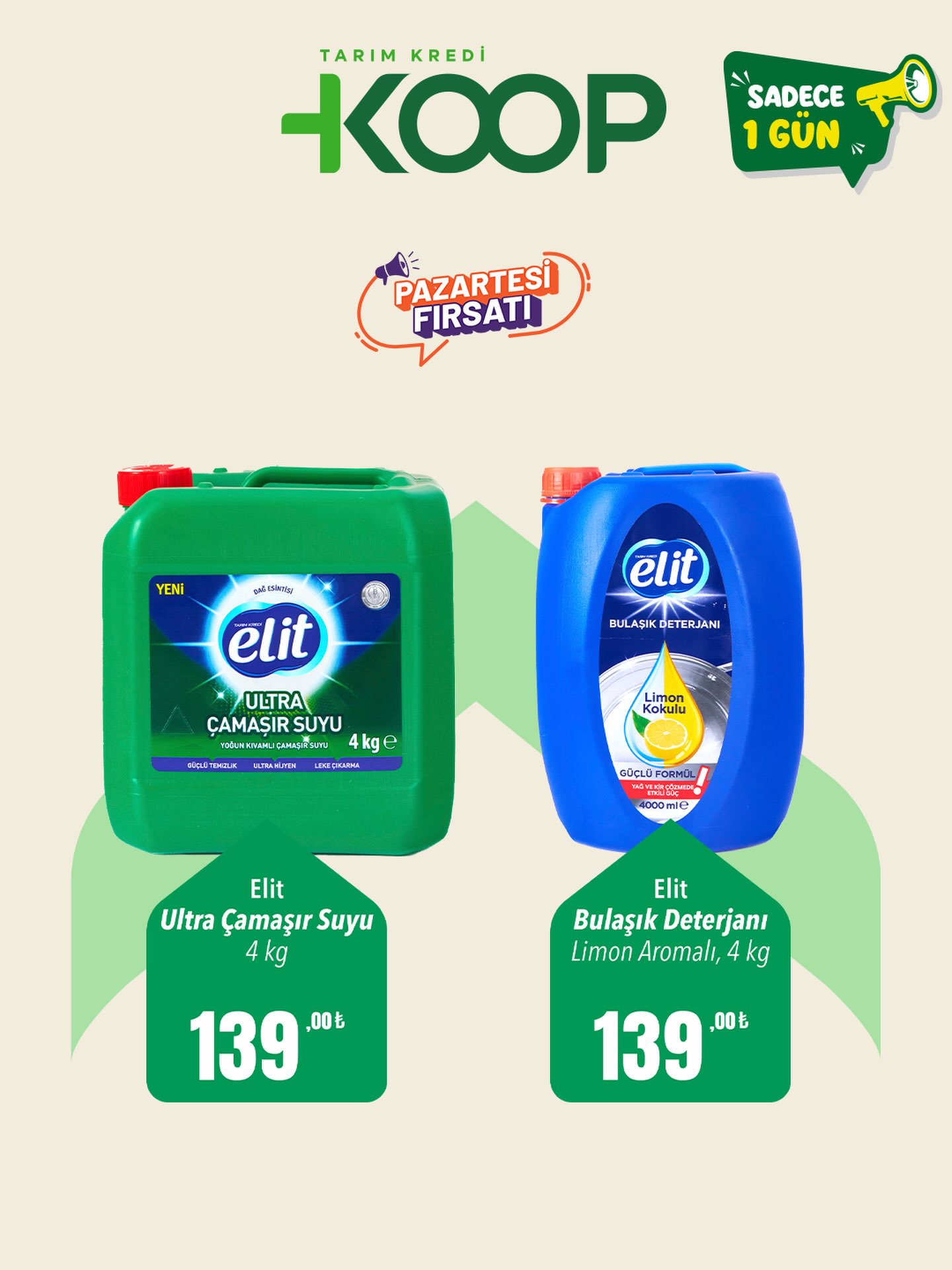 Kooperatif Market'te 17 - 23 Aralık tarihleri arasında Aldıkça
