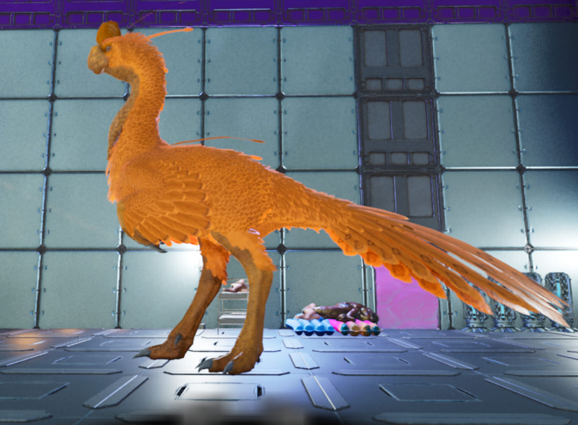 ARK ASCENDED - Paire De Bébés Gigantoraptor Solides - OFFICIEL PVE - Codes Pour Xbox, PS5, PC
