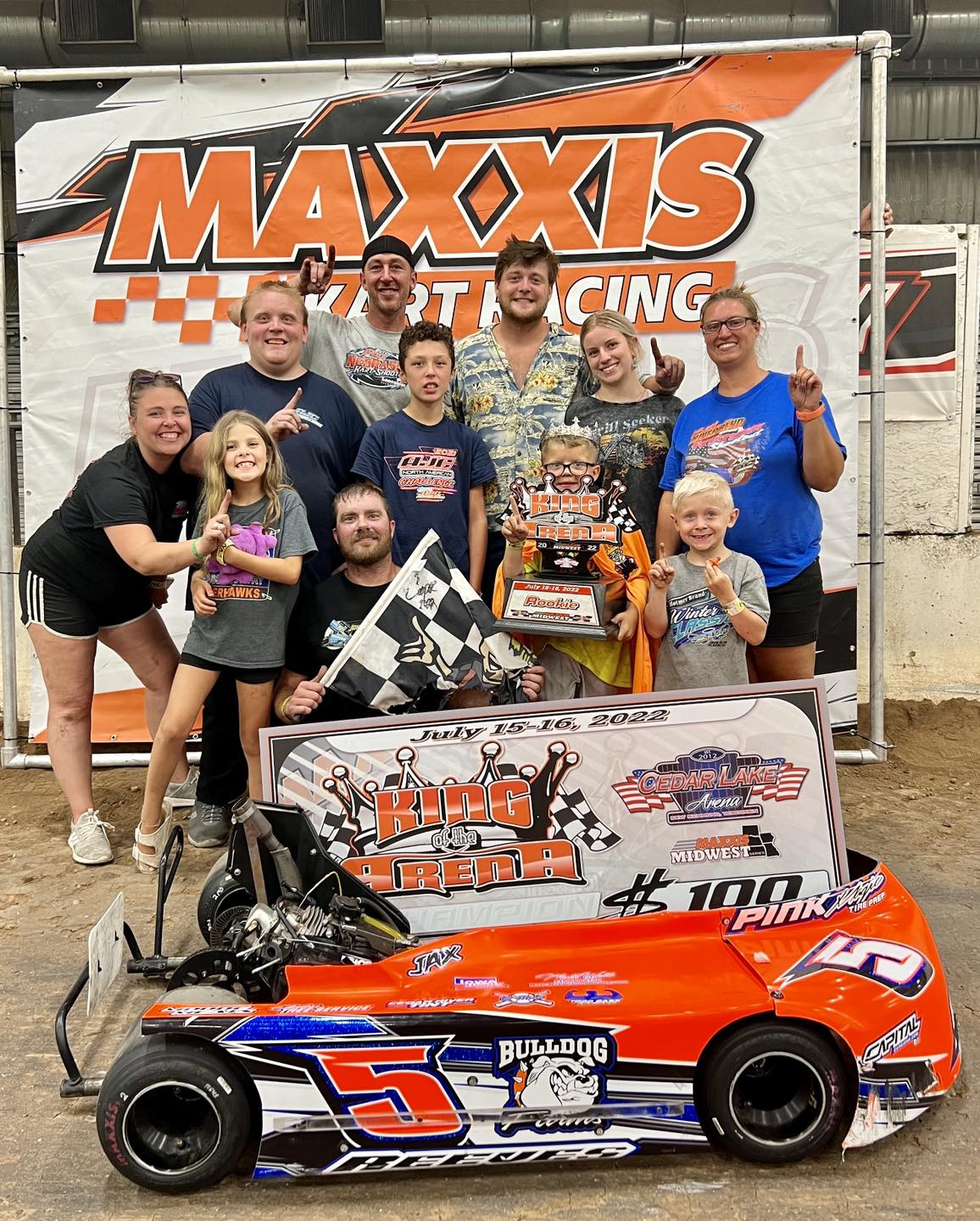 Maxxis Midwest - 2022 Rookie King of the Arena - Jaxson Reeves # ...
