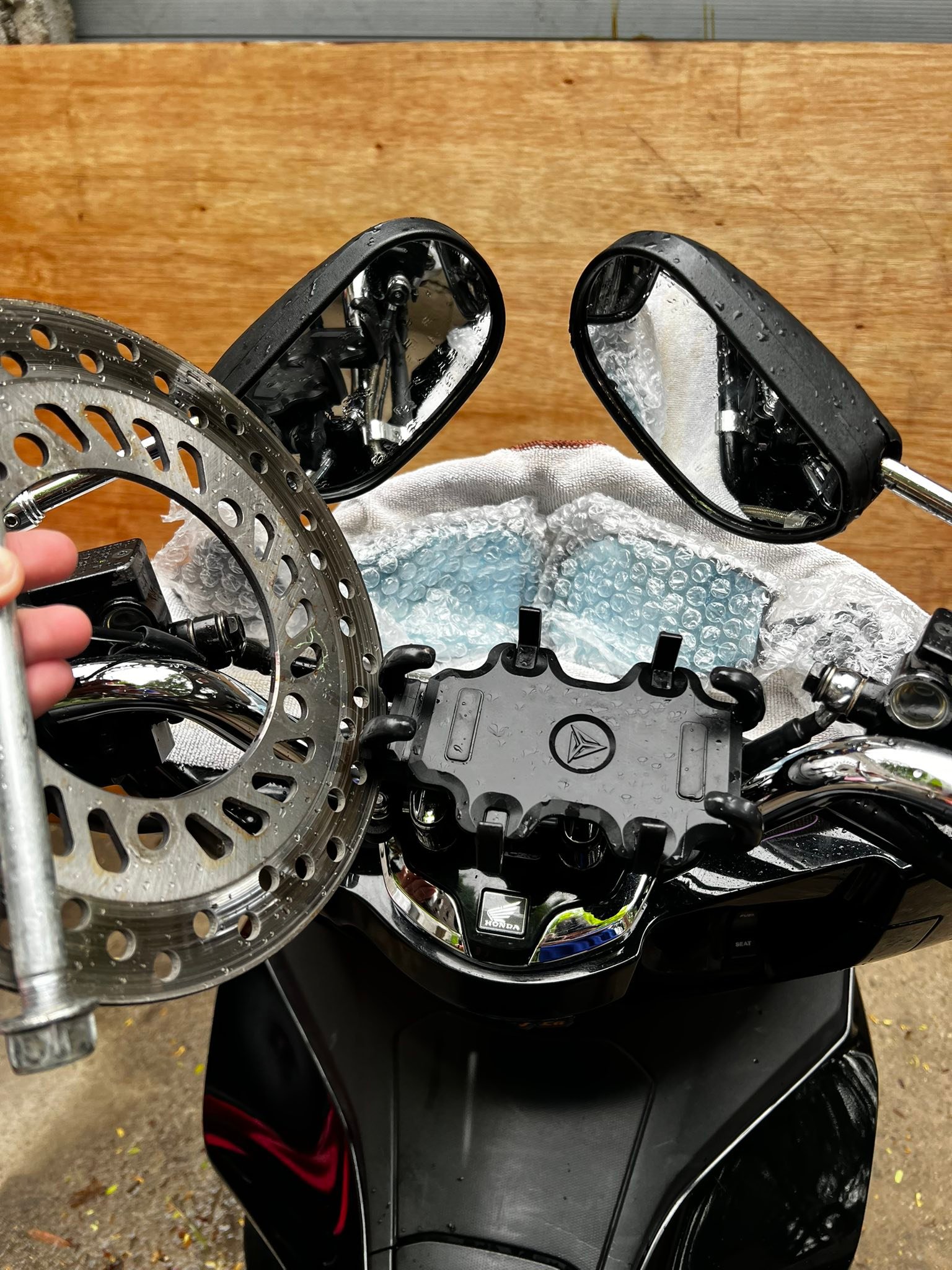 Motowolf cellphone holder and bike parts for sale
