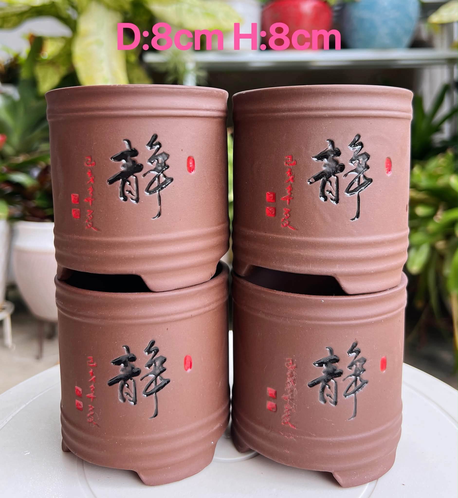 纯紫砂透气小盆，size看图说话，任选rm25for2，种小盆栽🪴肉肉都可以