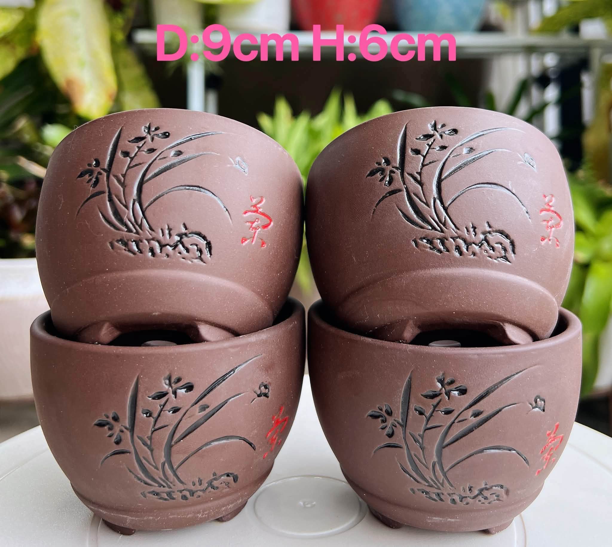 纯紫砂透气小盆，size看图说话，任选rm25for2，种小盆栽🪴肉肉都可以
