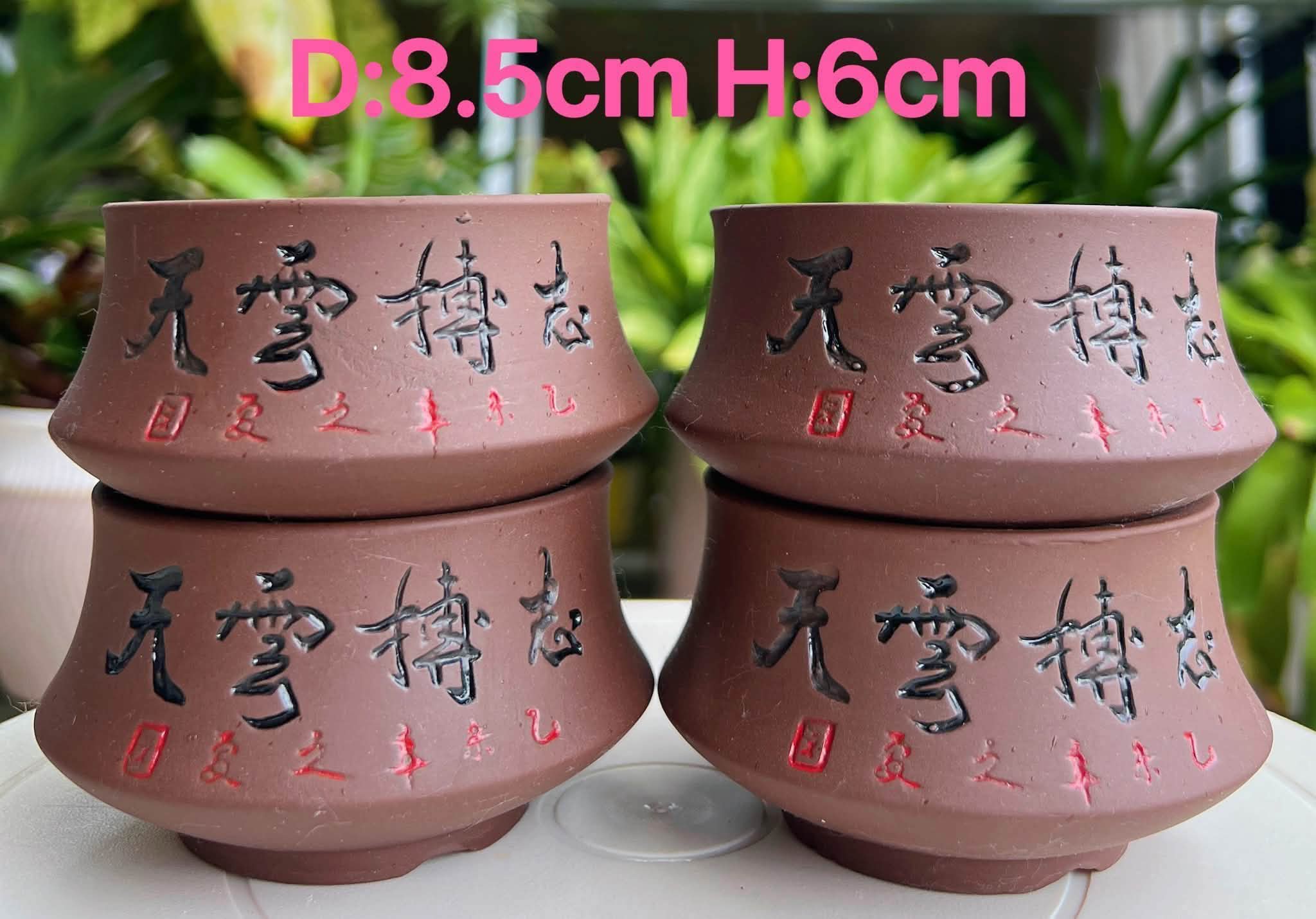 纯紫砂透气小盆，size看图说话，任选rm25for2，种小盆栽🪴肉肉都可以