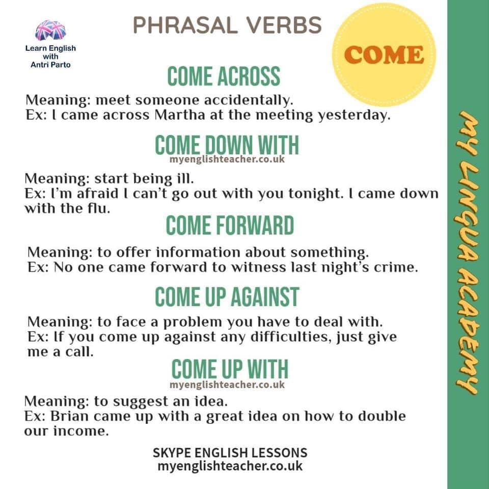 Instituto Abbey Road School Of English Ituzaingo How About Learning A Phrasal Verb Facebook