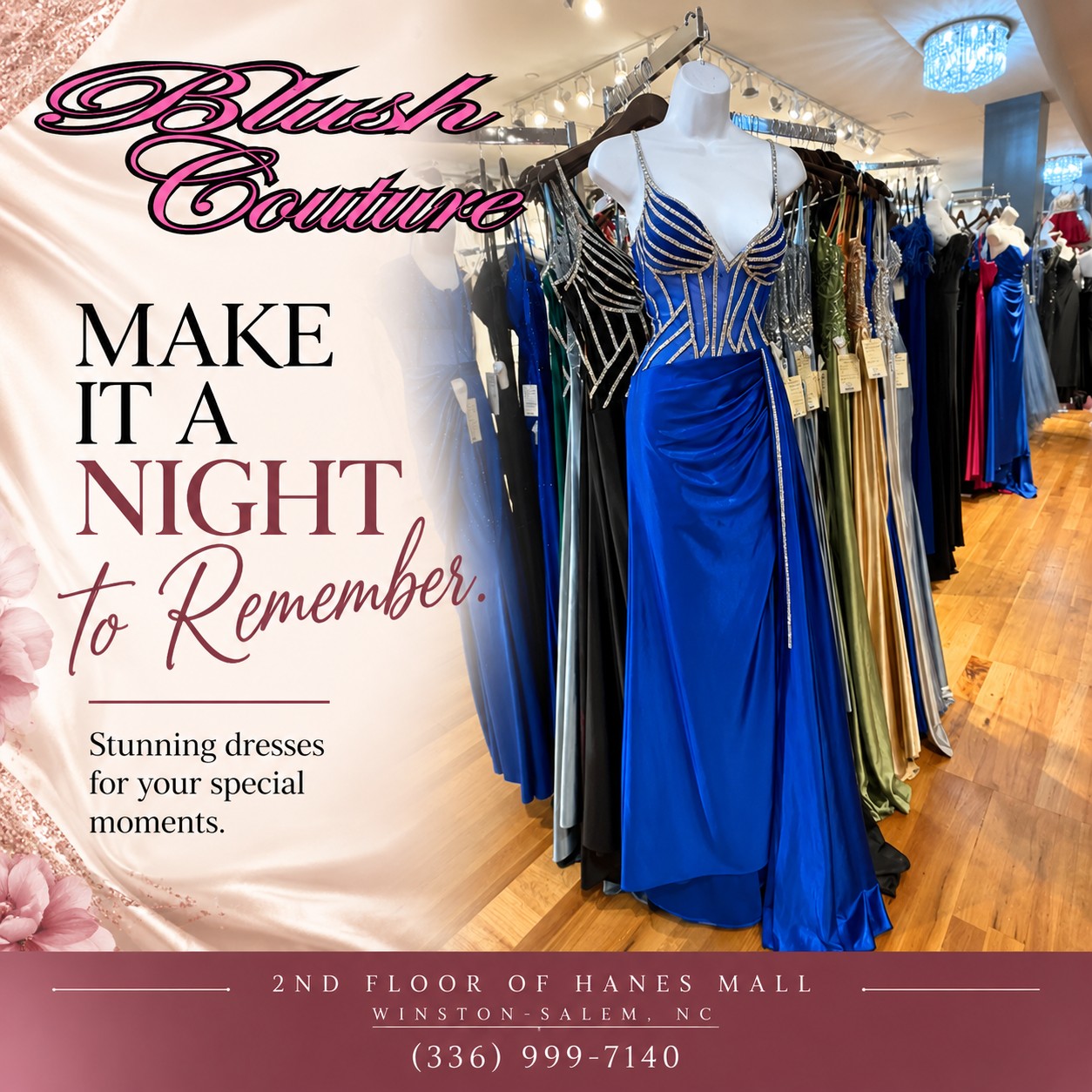 homecoming dresses winston salem nc Blush Couture for special occasions in Winston-Salem Style:30063D