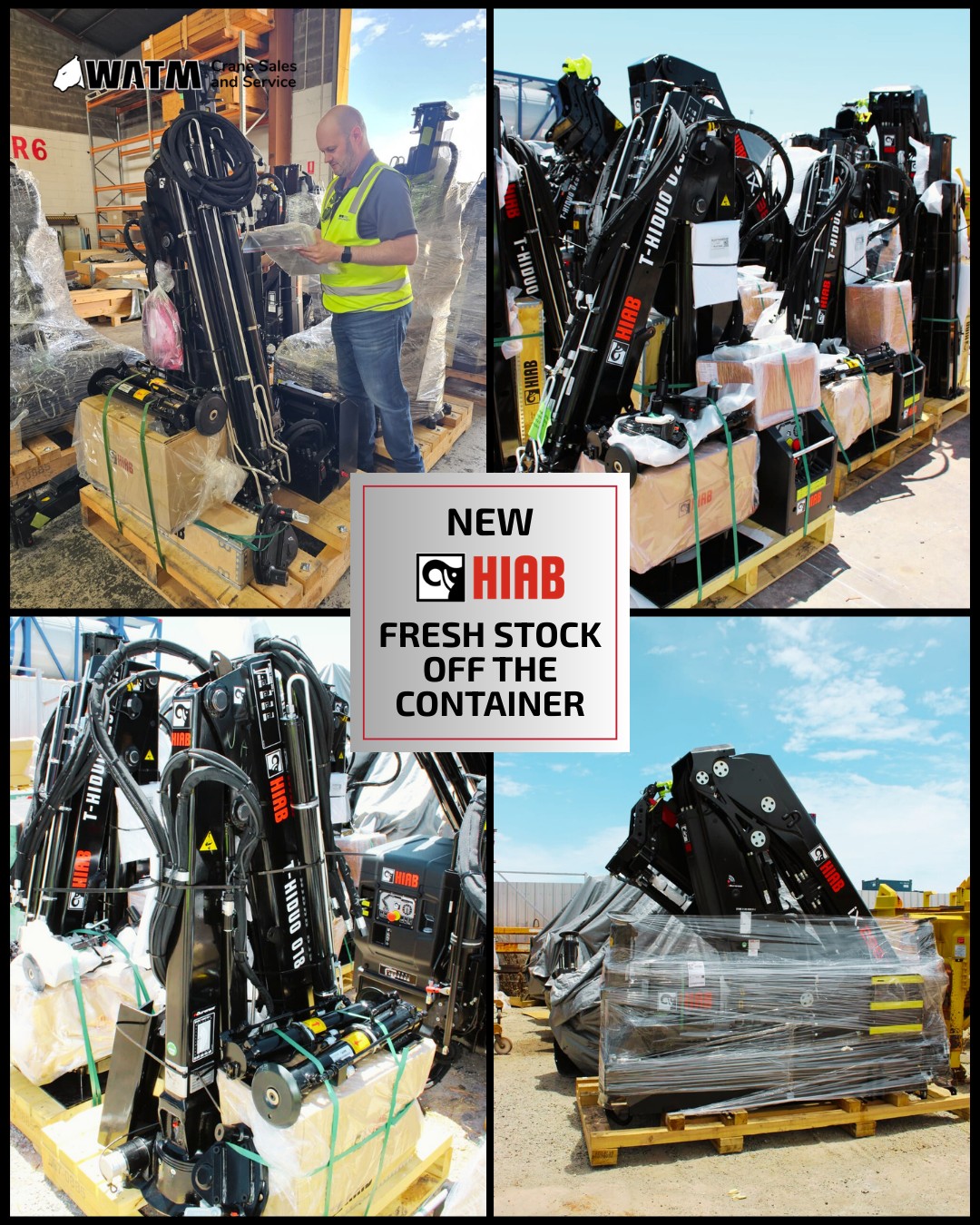 WATM - A sneaky workshop look at what’s just landed at WATM Crane Sales ...