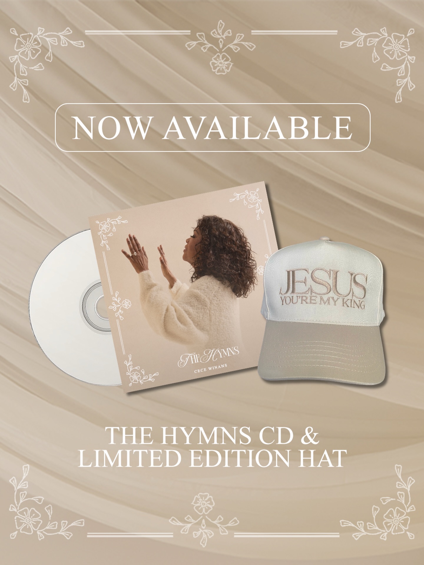 For those who love physical music, my new album “The Hymns” is now 