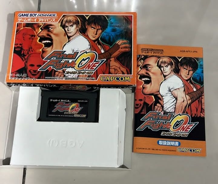 Game Boy Advance ~ Complete in box Japanese release of Final Fight