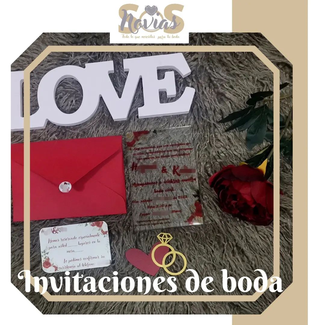 S O S Novias - Invitaciones de boda. Elaboramos el diseño, sobre en ...
