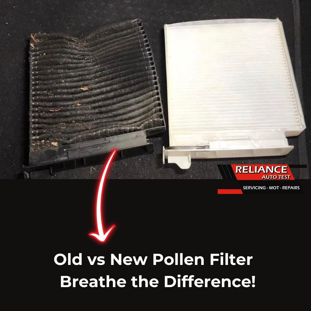 🌬️ Old vs New Pollen Filter – Breathe... - Reliance Auto Test | Facebook