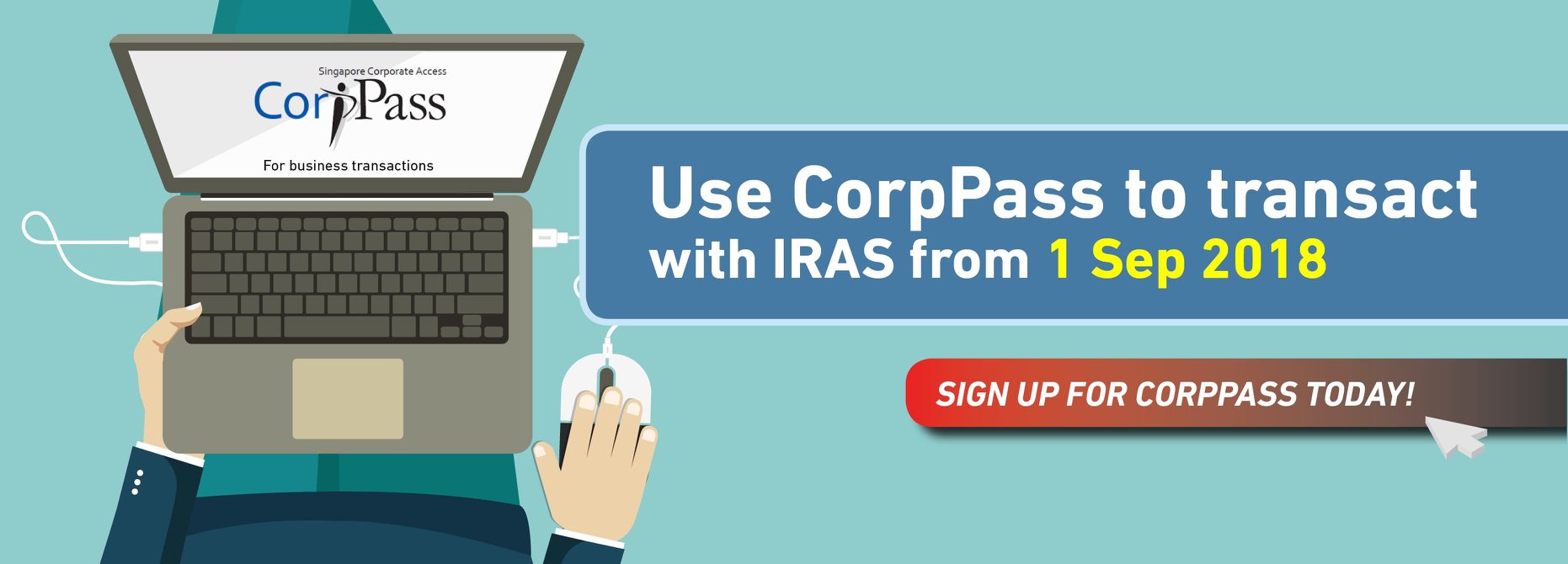 IRAS - CorpPass is now the only login method for online...