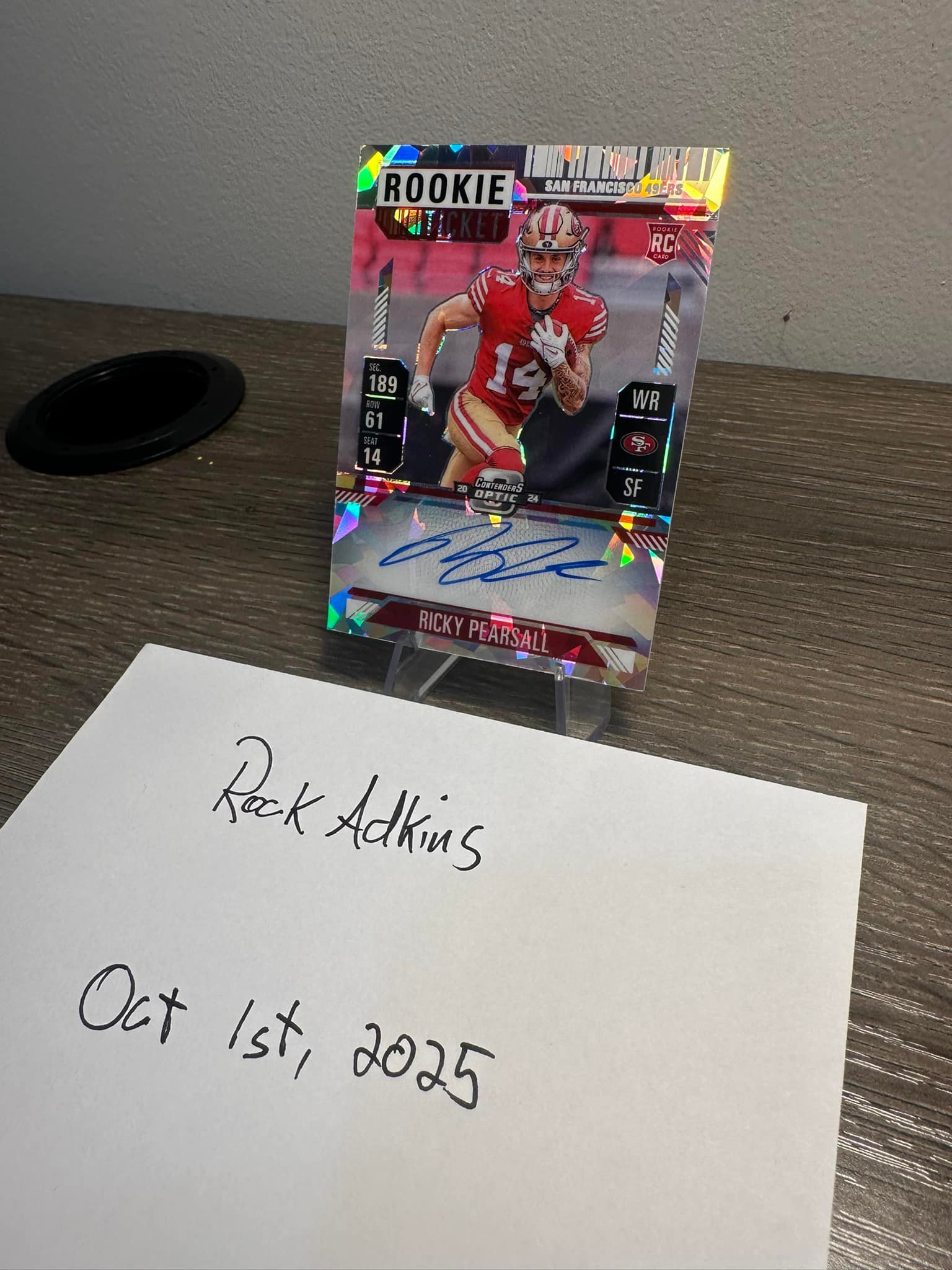 Luka Doncic 2018 Contenders Optic #13 Class Acts - Cracked Ice Red 
