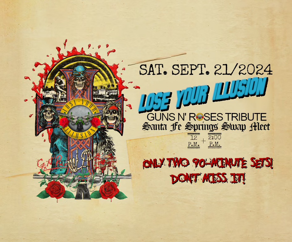 Guns N' Roses Tribute at Santa Fe Springs Swap Meet