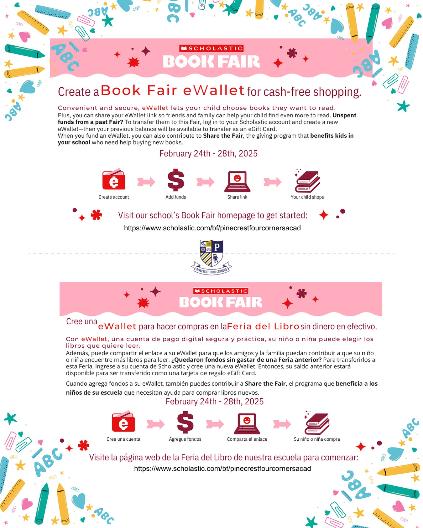 Pinecrest - 📚 The Scholastic Book Fair is almost here! Create a Book ...