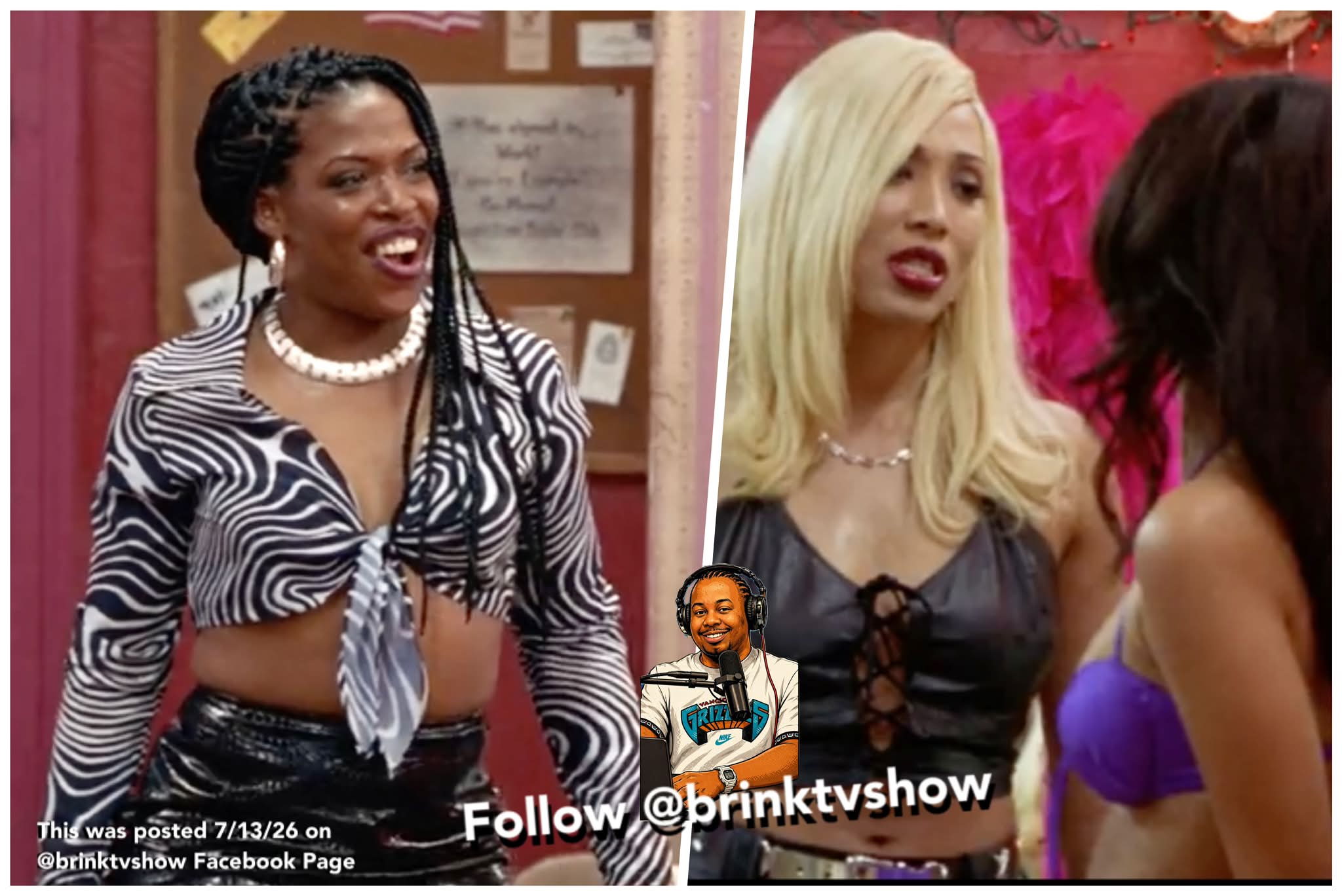 The look on Trix face when she caught Ronnie & Diamond in the dressing room 😅 #ThePlayersClub #adelegivens #chrystalewilson #LisaRaye #brinktvshow