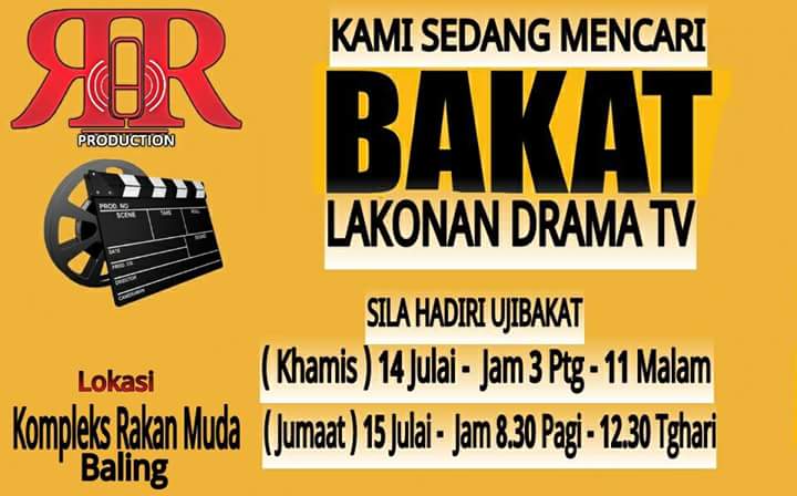 UJI BAKAT LAKONAN TELEFILEM ARAHAN RAJA AZREY