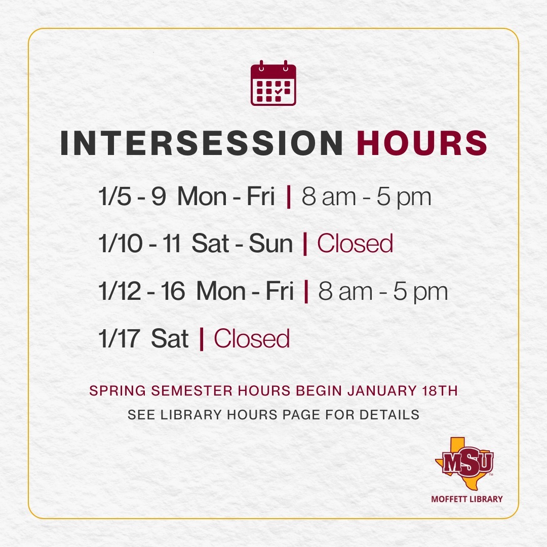 Moffett... - Moffett Library, Midwestern State University