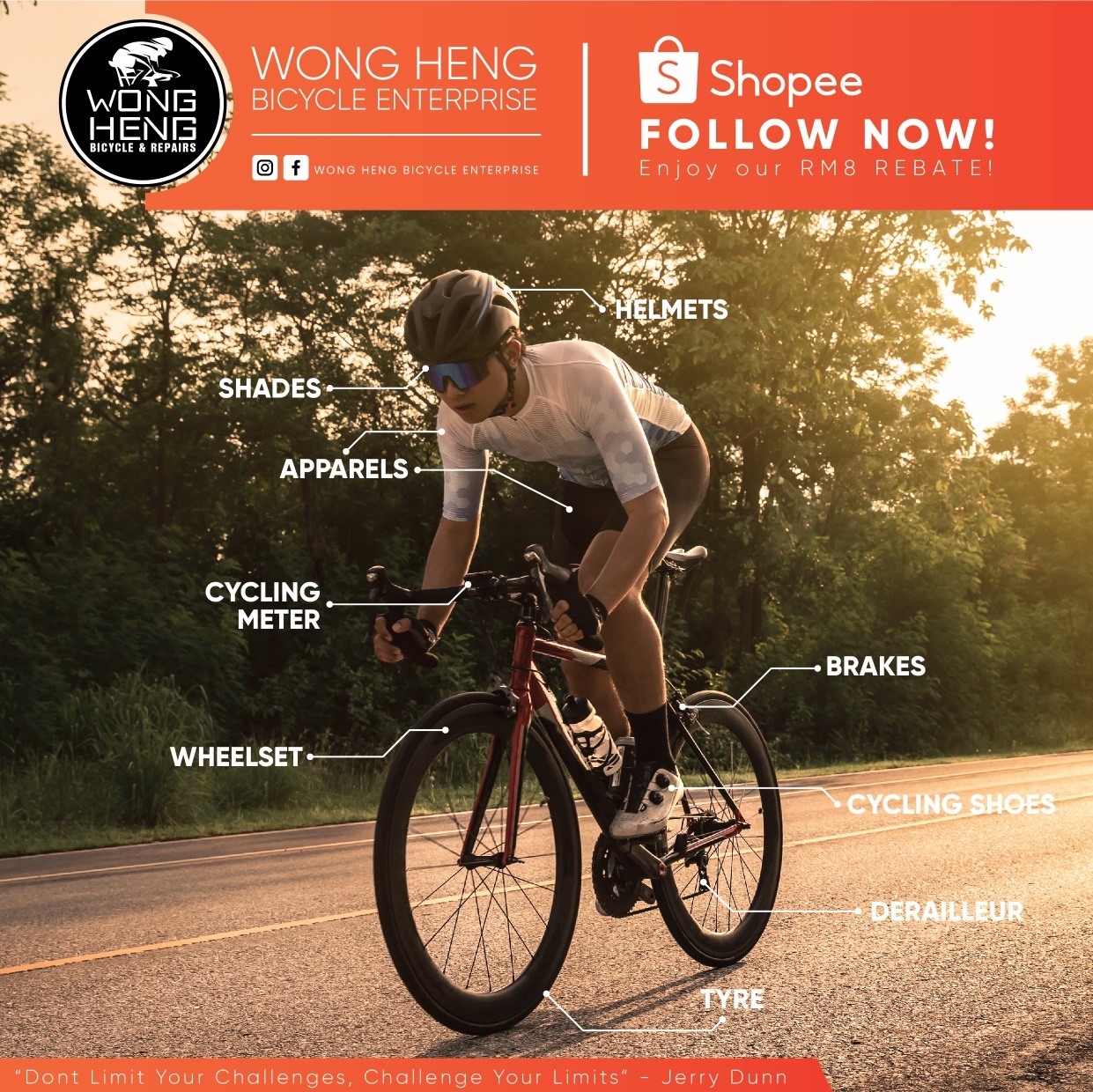 Wong Heng Bicycle Enterprise - Thanks to all the cyclists around ...