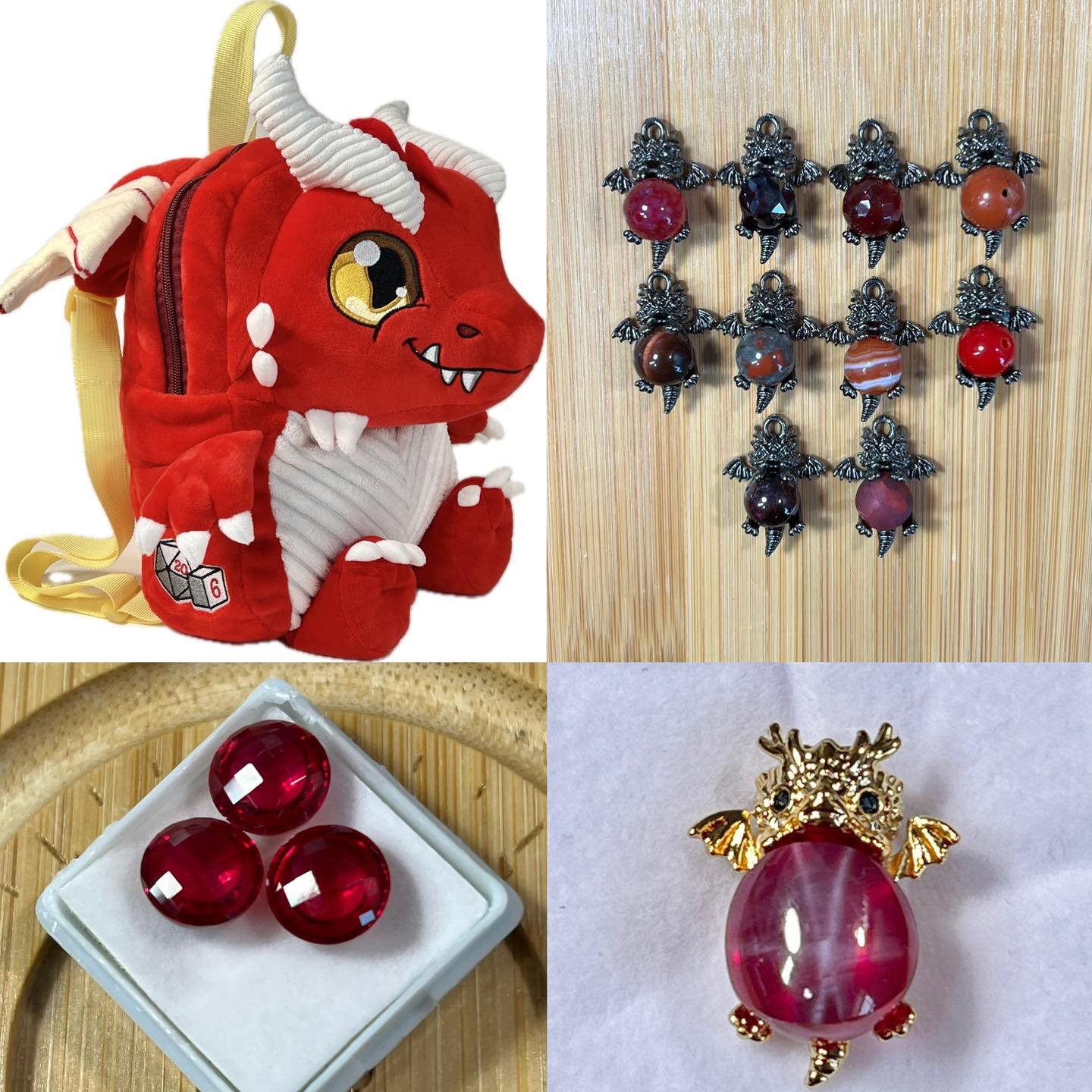 Gen Con Genevieve backpack pre-order with free dragon charms