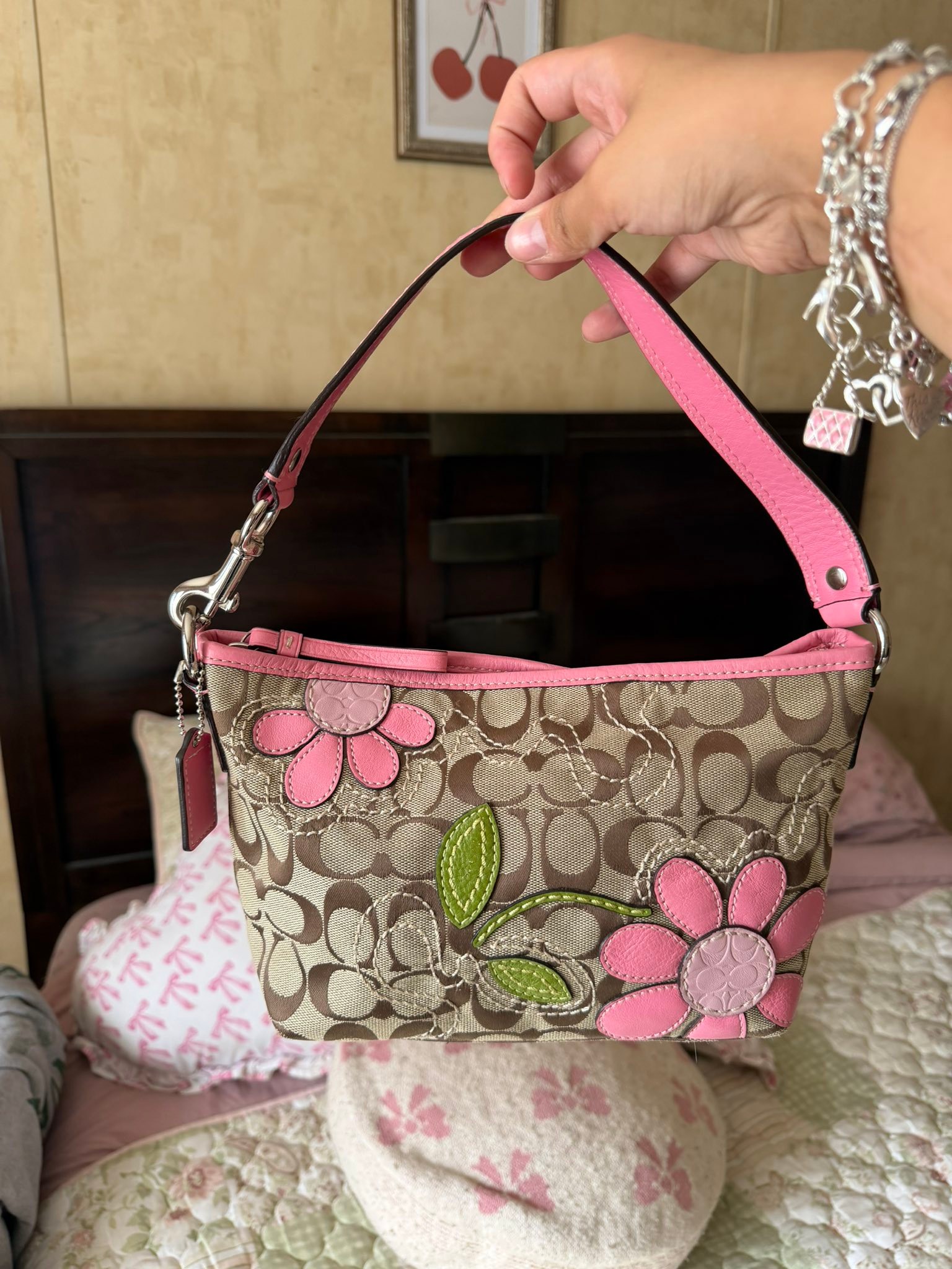 Pink Daisy Bleecker Coach for sale or trade