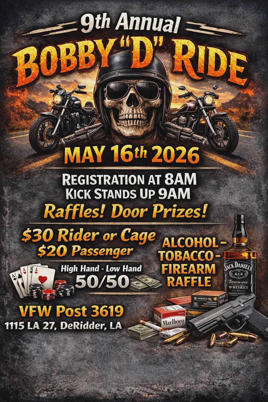 9th Annual Bobby D Memorial Ride
