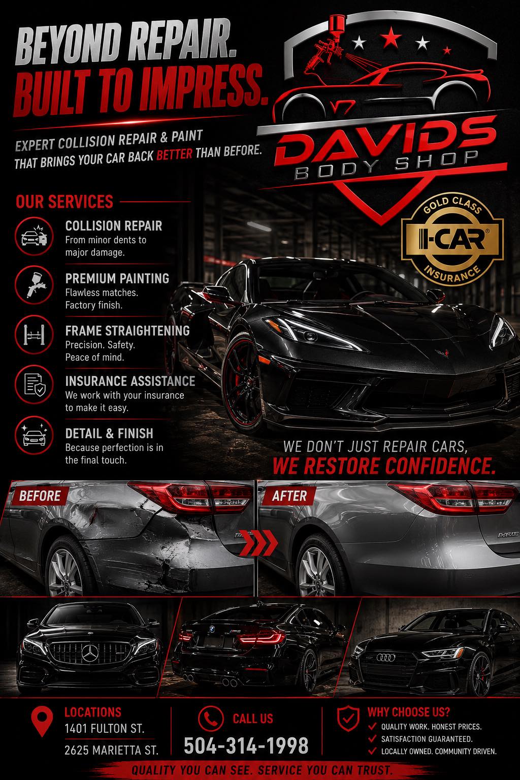 David's Body Shop | Kenner LA
