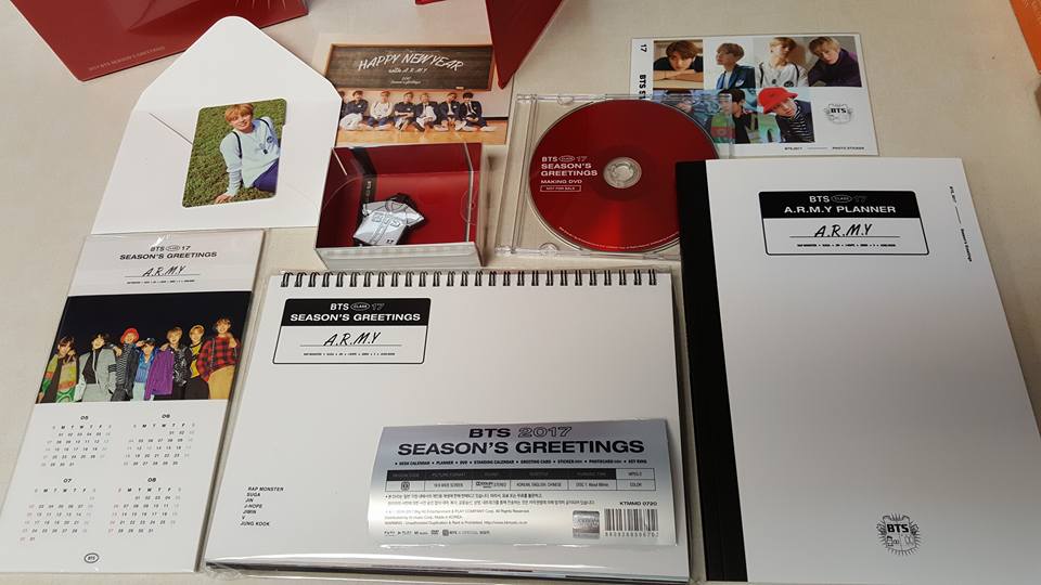 BTS 2017 Season's Greetings Preview