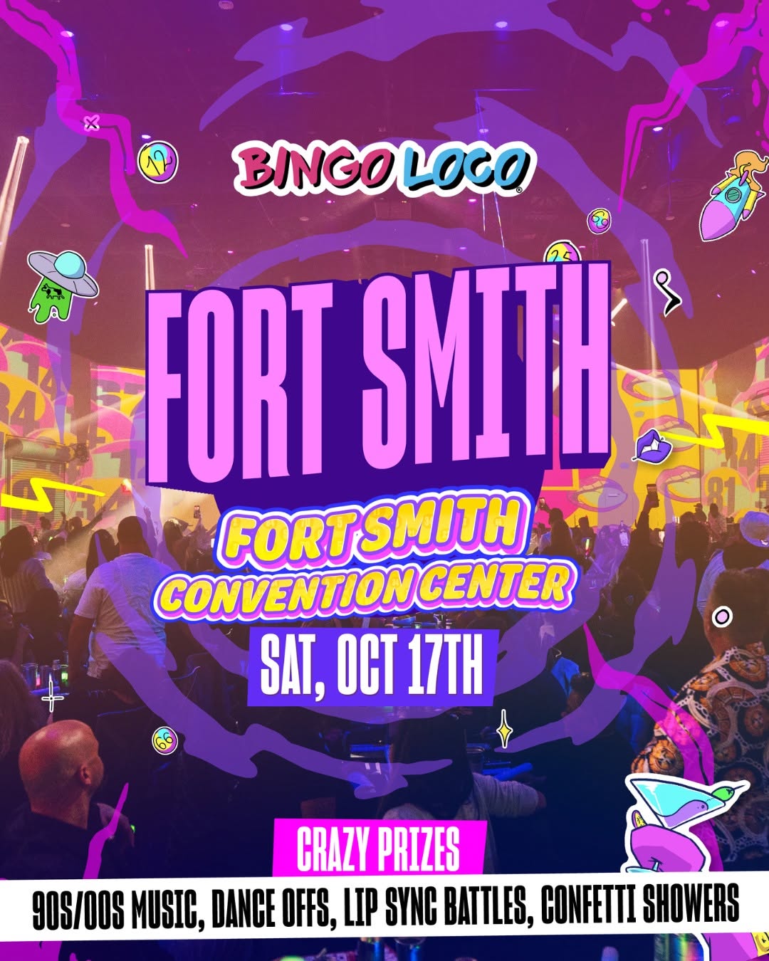 Bingo Loco at Fort Smith Convention Center on October 17th