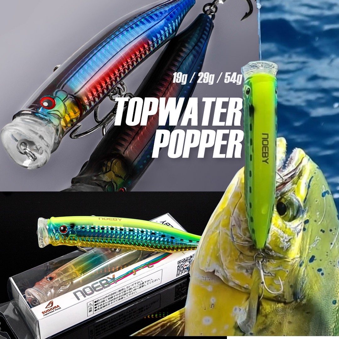 SKAGIT DESIGNS - PUMP👑KING 190 King of Poppers! Lure the target