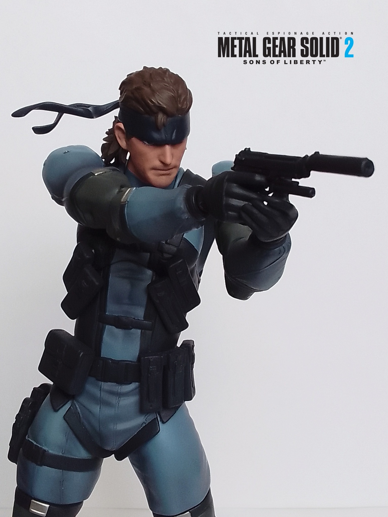 My Play Arts Kai Metal Gear Solid 2 Sons of Liberty Solidus Snake
