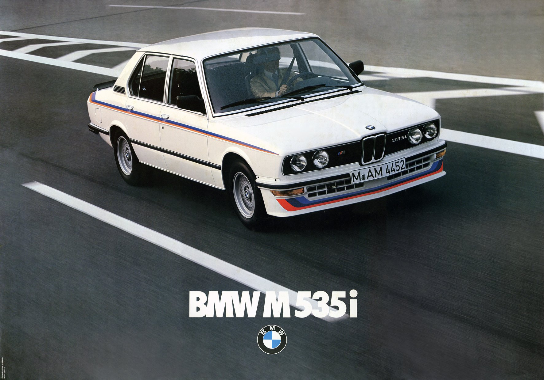 At full throttle through the week! Just like the BMW M535i (E12 