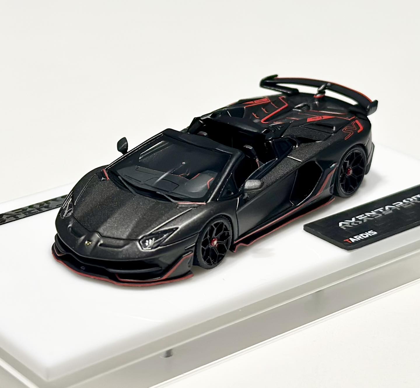 New Arrival Tardis 1/64th Lamborghini Aventador SVJ Roadster in