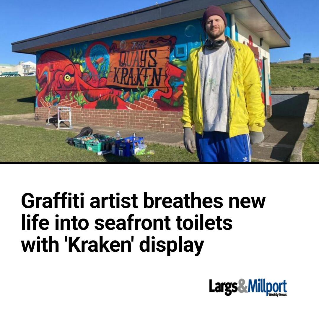 Largs - A sign of things to come with dazzling new artwork 🎨 | Facebook