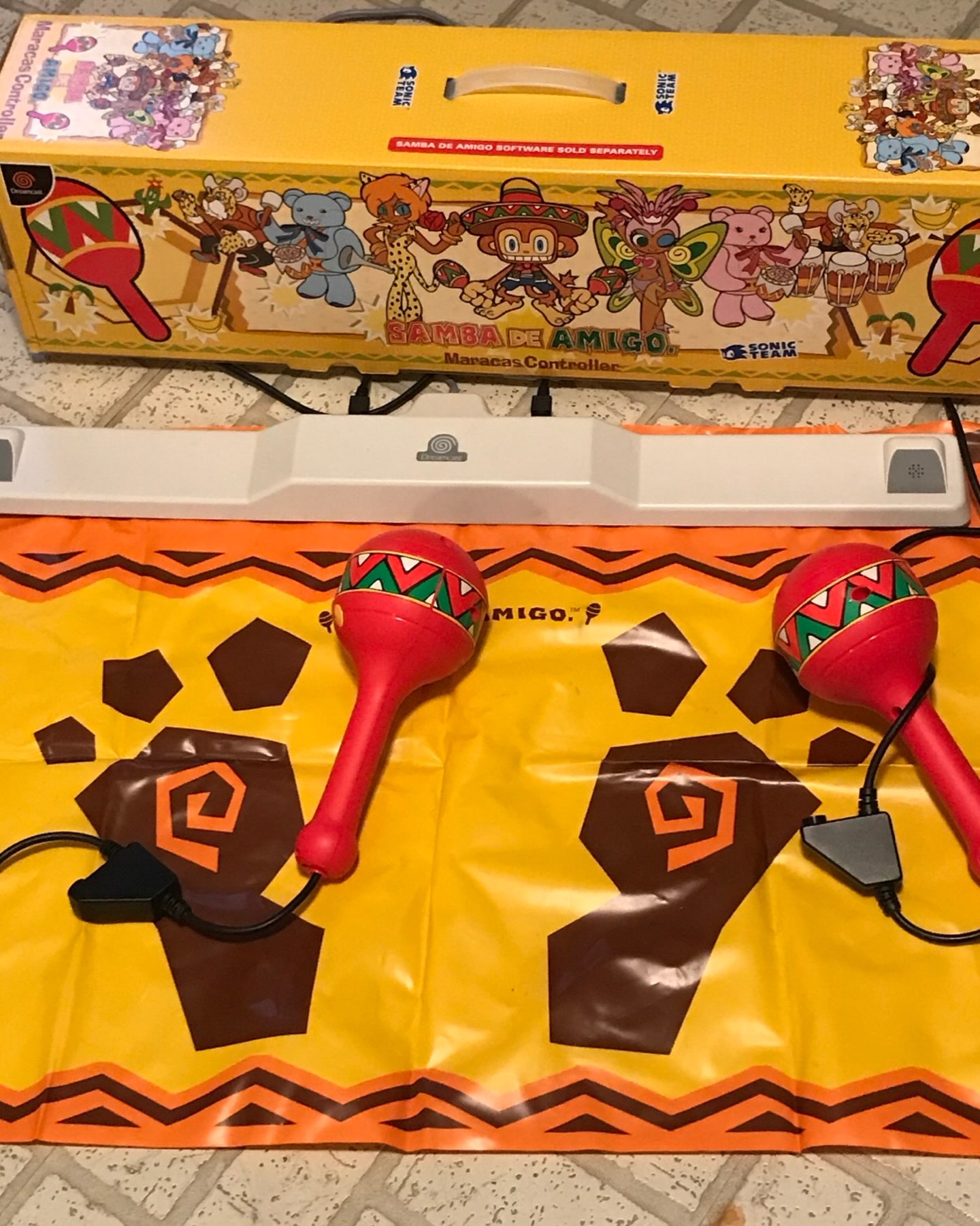 The Samba de Amigo maracas! The coolest video game accessory ever