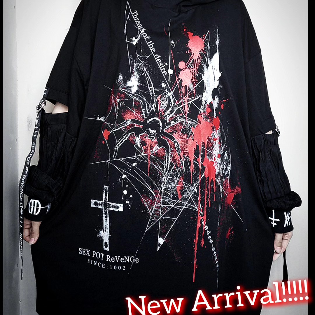 2025/2026 WINTER COLLECTION INCARNATION OF EVIL LACE UP SLEEVE