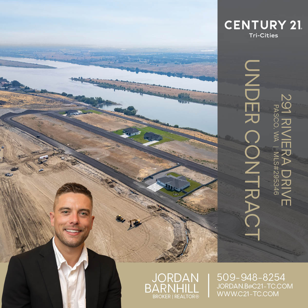 英語　テキスト 🏡 UNDER CONTRACT in Pasco! Congratulations to Jordan Barnhill on