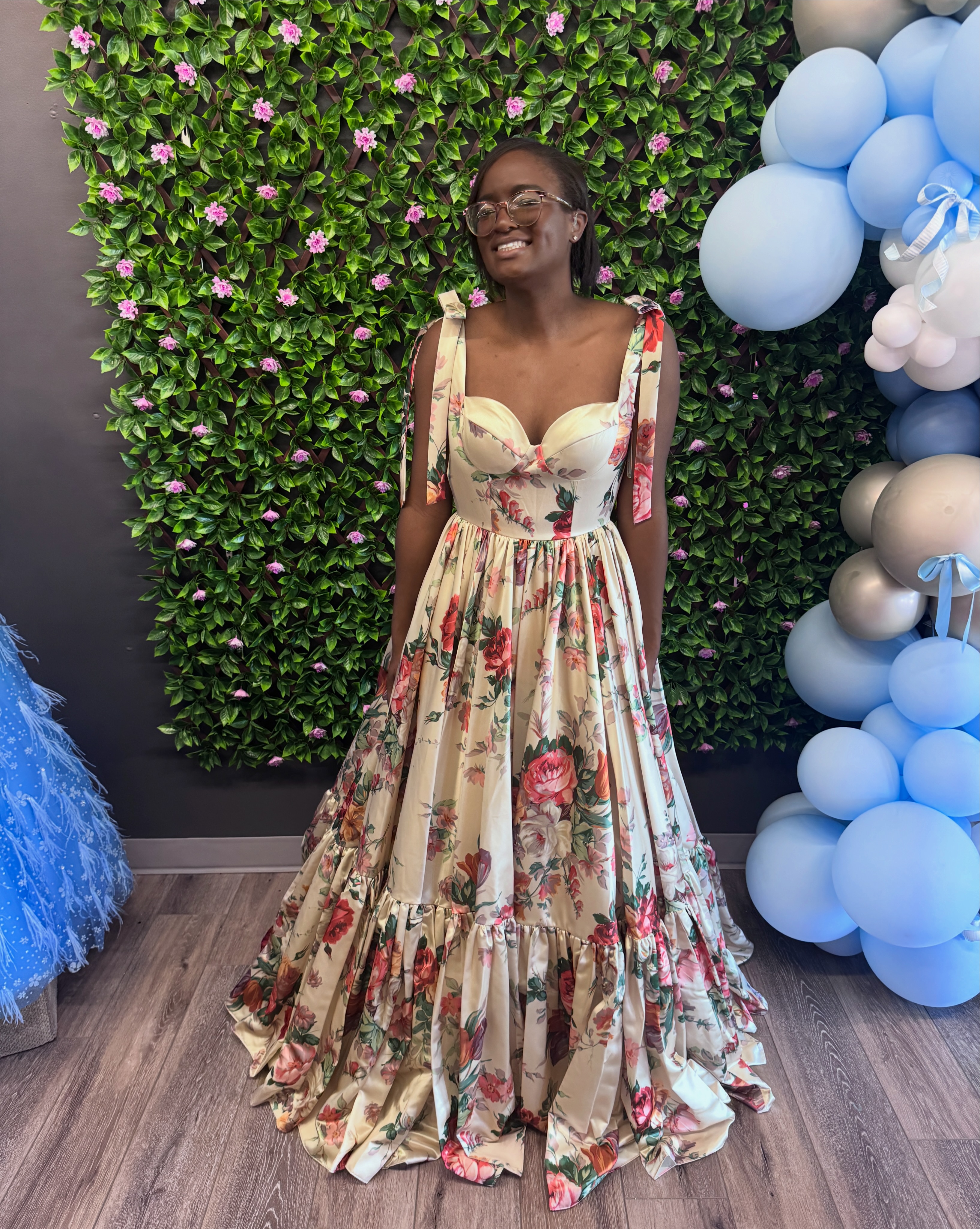 panama city beach prom dress shops Dream Gowns handmade ruffles are available ecb109a 16 Sparkly Outfits For Scarf:With Scarf in Dress Color