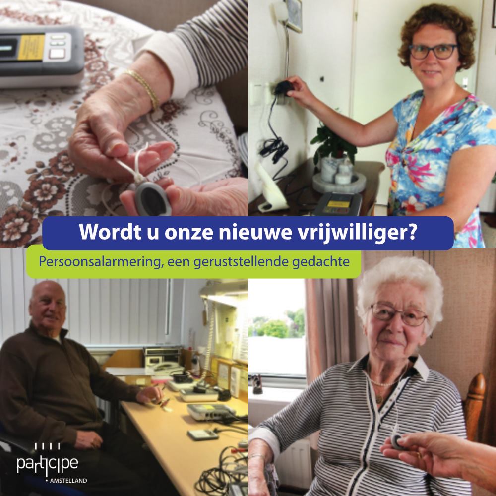 Participe Amstelland - Het meeste vrijwilligerswerk ligt stil maar op ...