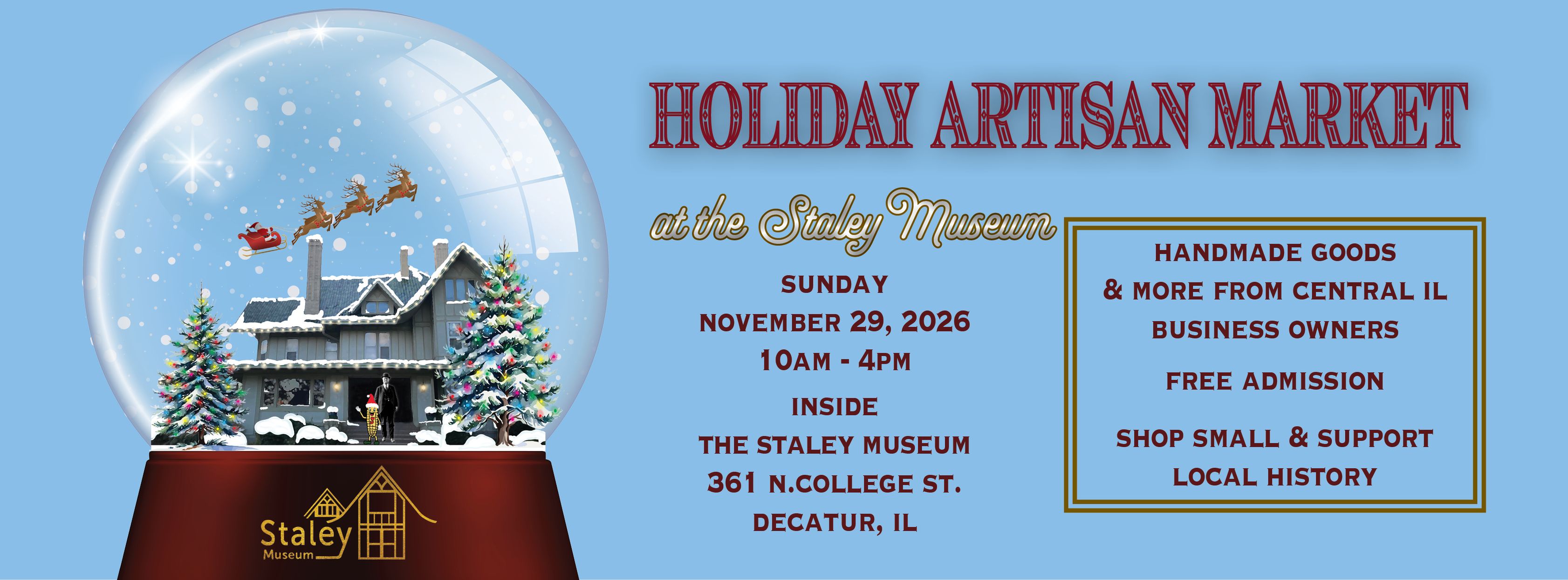 Staley Museum Holiday Market