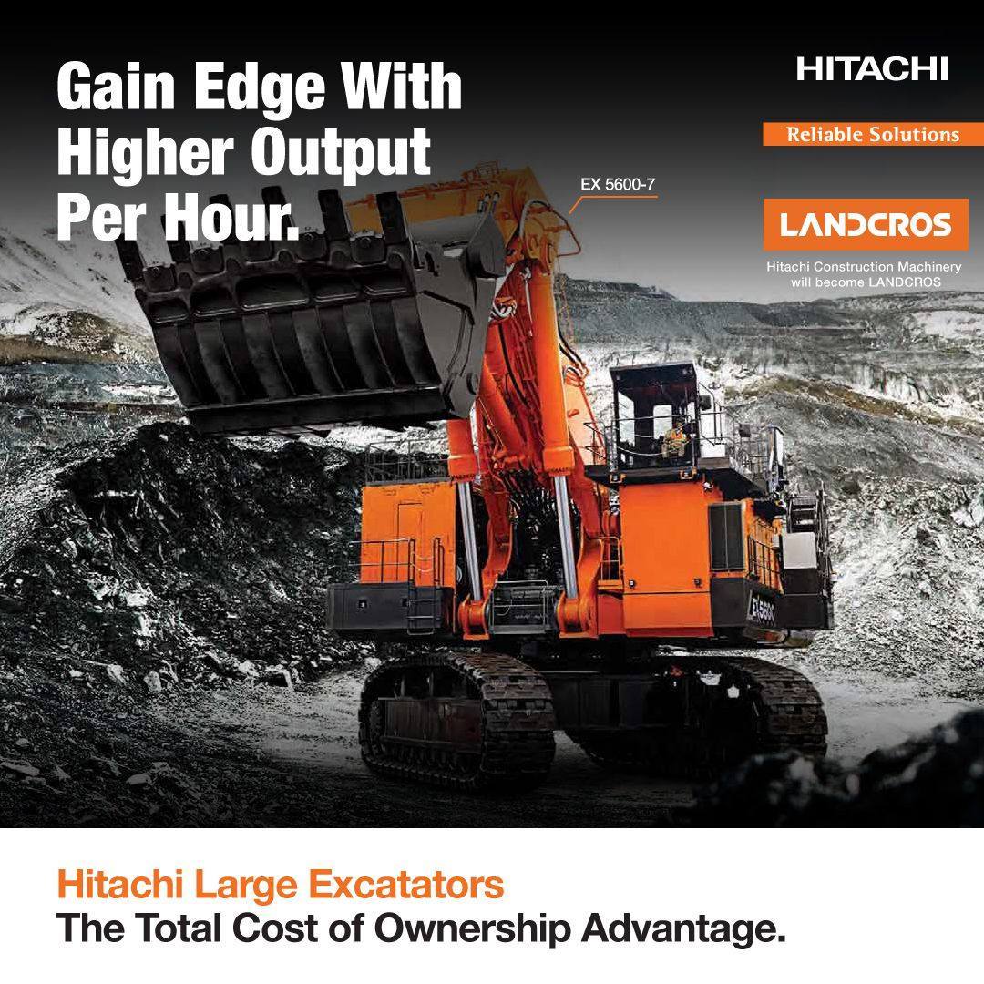 Hitachi - Did you know? The cab of the ZX490-7G is designed with