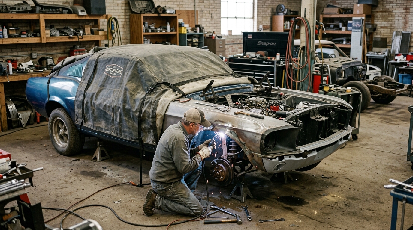 Restoring a 70-Year-Old Mercedes 220S _ Full Classic Car Restoration ...
