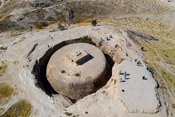 🔶Takht-e Rostam or Stupa of Takht-e... - Afghanistan History