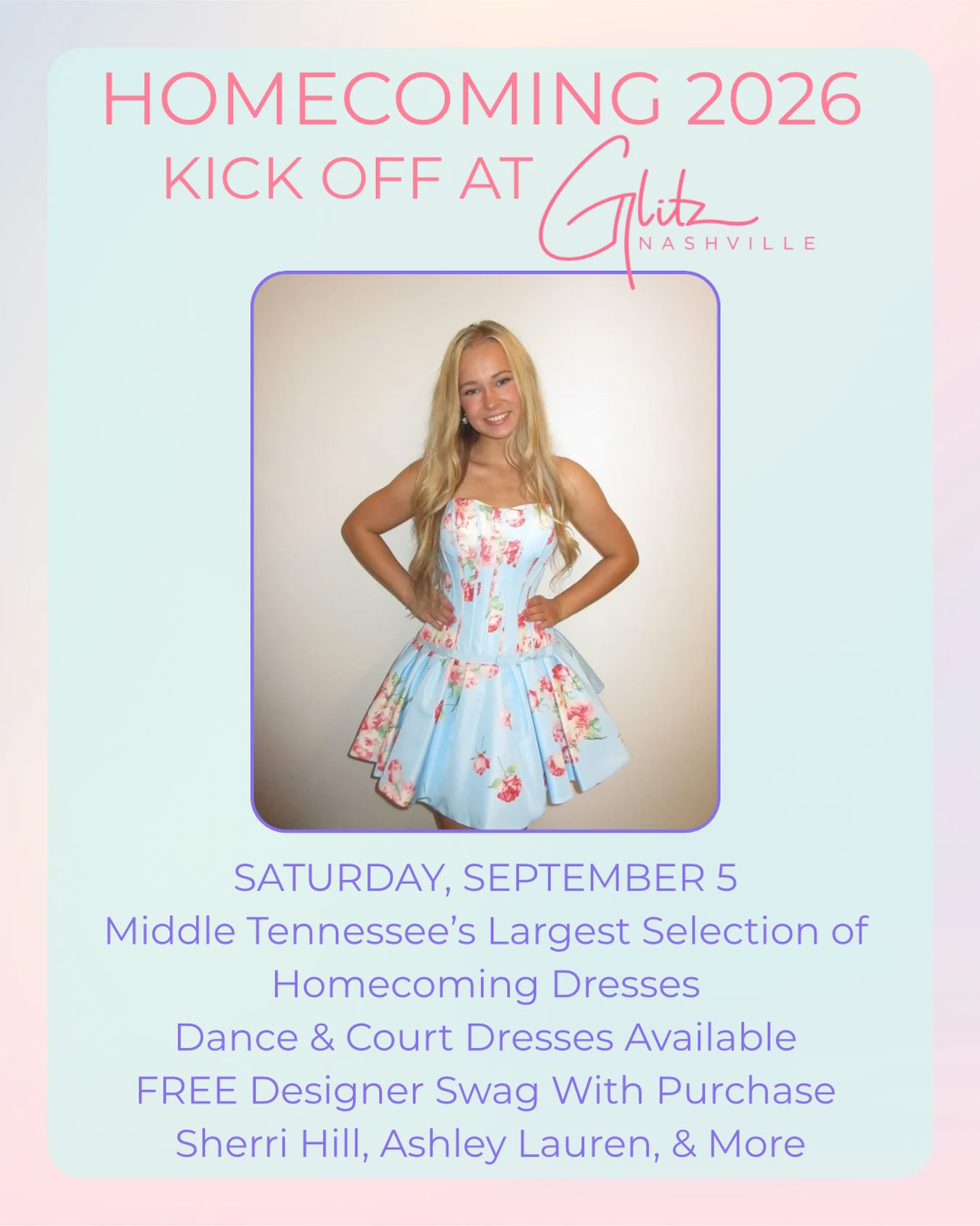 homecoming dress stores nashville Glitz prom dresses 2026