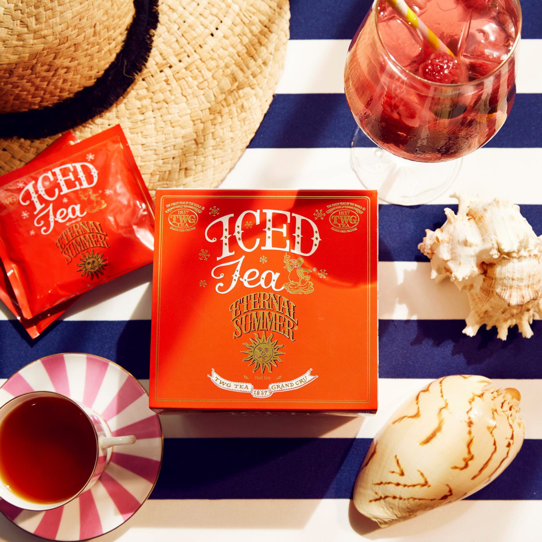 TWG Tea Iced Teabag Collection & Tea-infused Ice cream With the