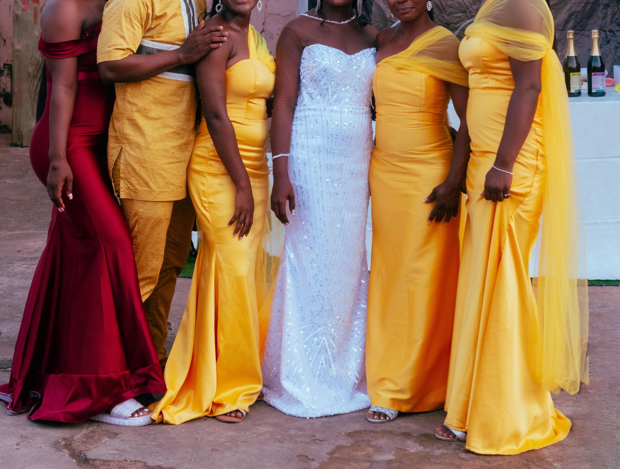 Bridesmaids dress hem and alteration services in Birmingham